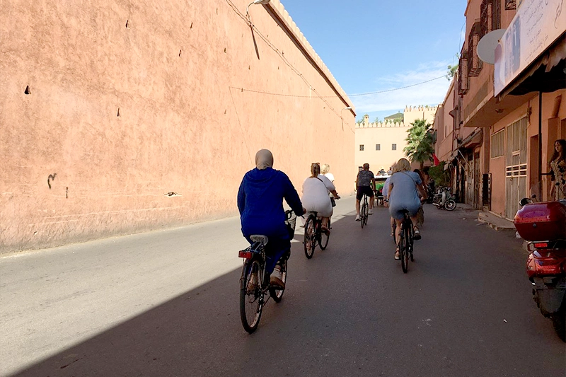 Marrakech Medina Discovery Biking Tour