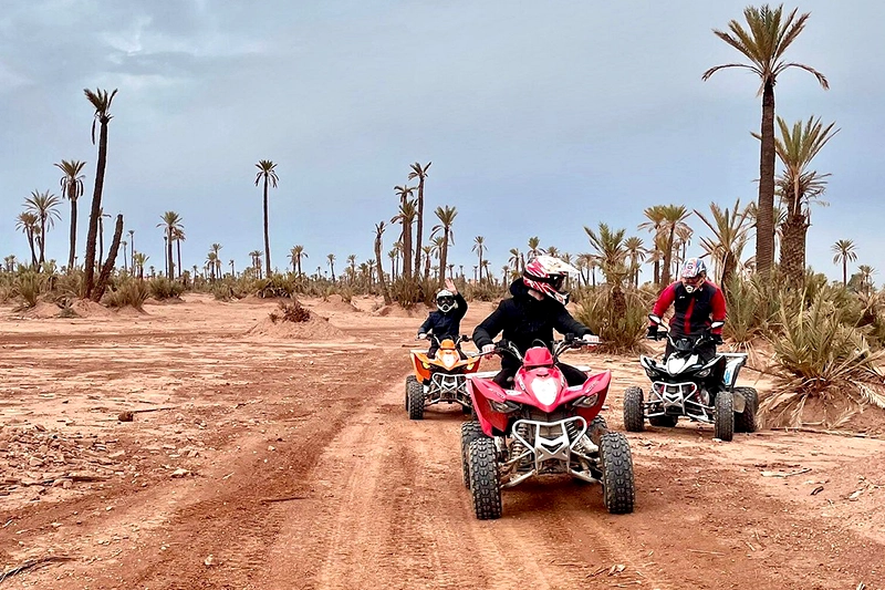 Quad Marrakech Palmeraie or Agafay Desert